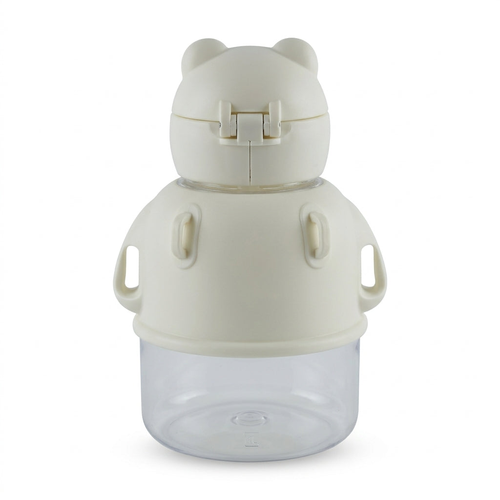 BABY STRAW SIPPER BEAR GLASSES WHITE