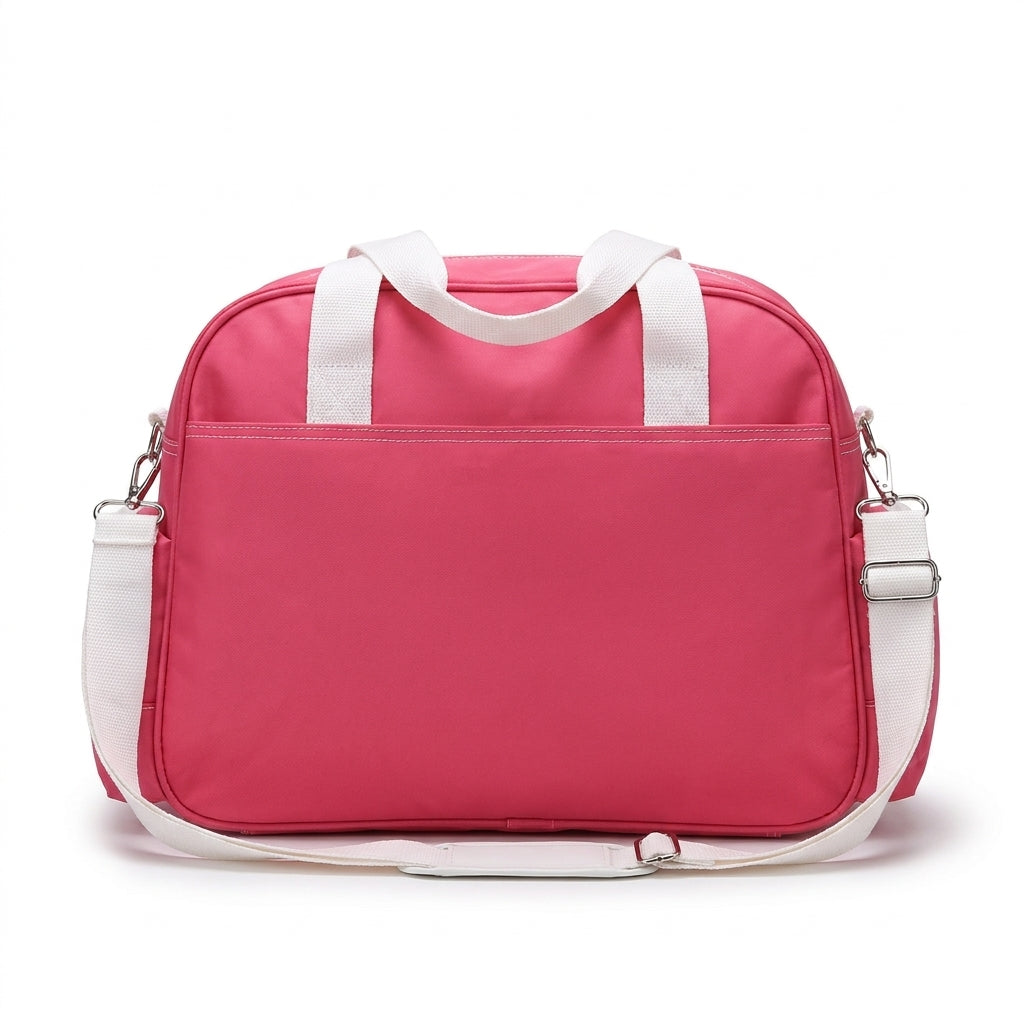Mini Momo Baby Mother Bag Printed Hot Pink