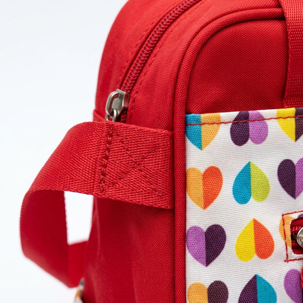 Baby Bag Kingdom Printed Red