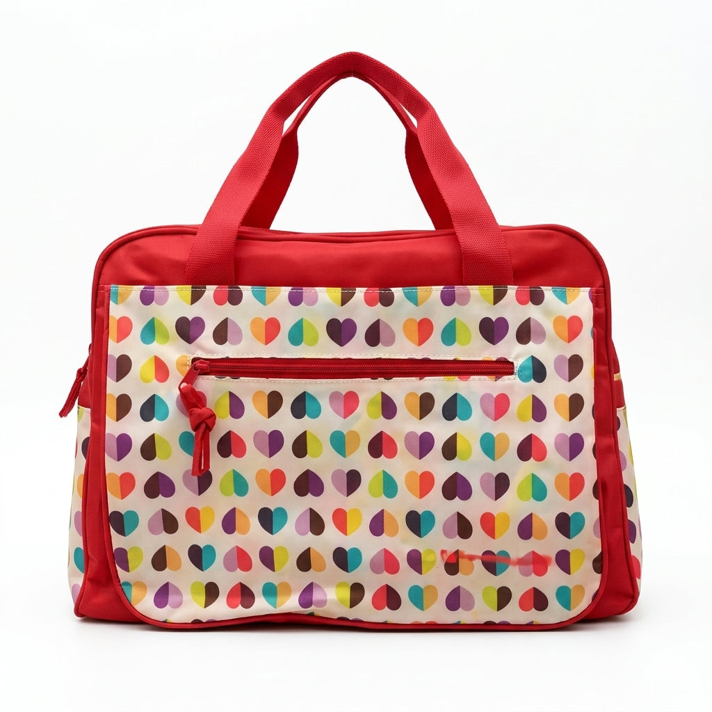 Baby Bag Kingdom Printed Red