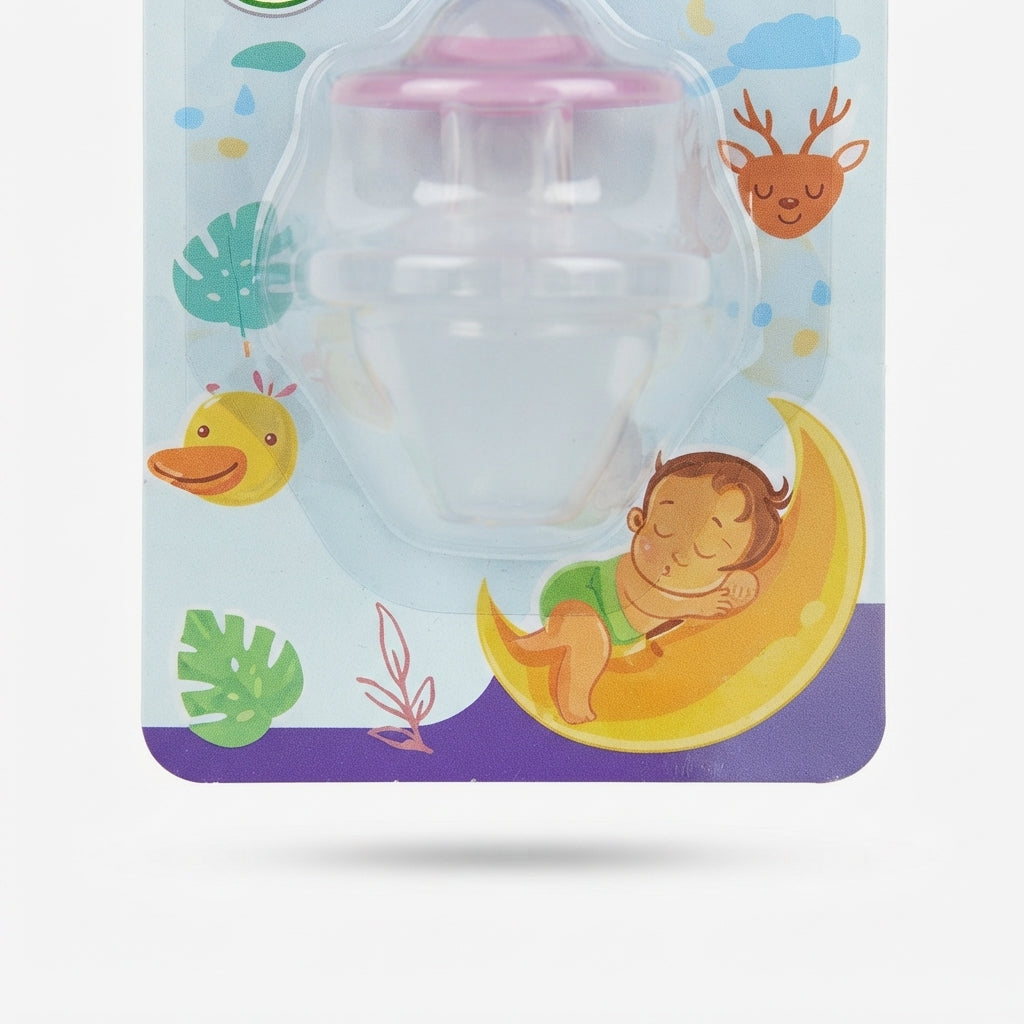 BABY PACIFIER SILICONE PINK