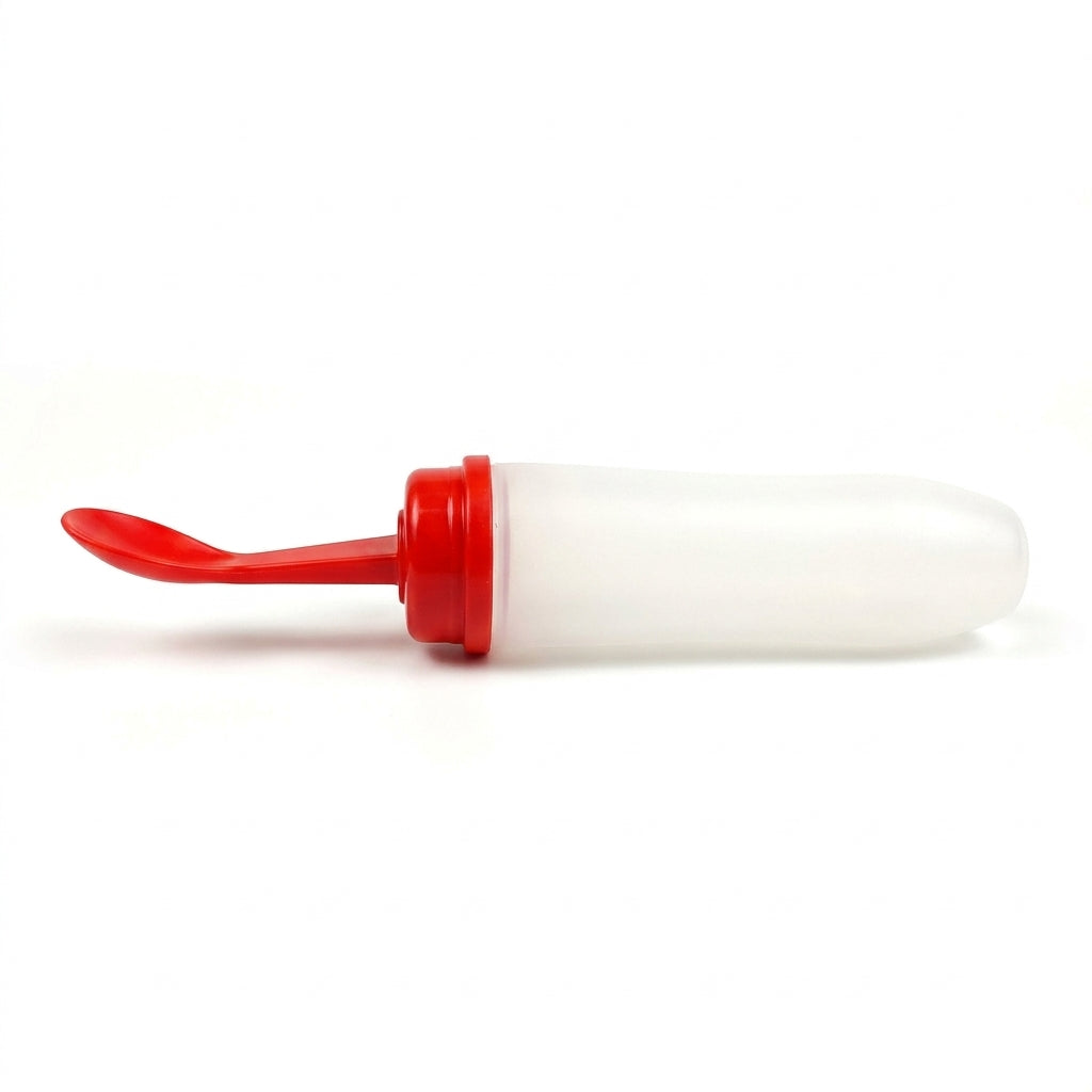 BABY SPOON FEEDER RED