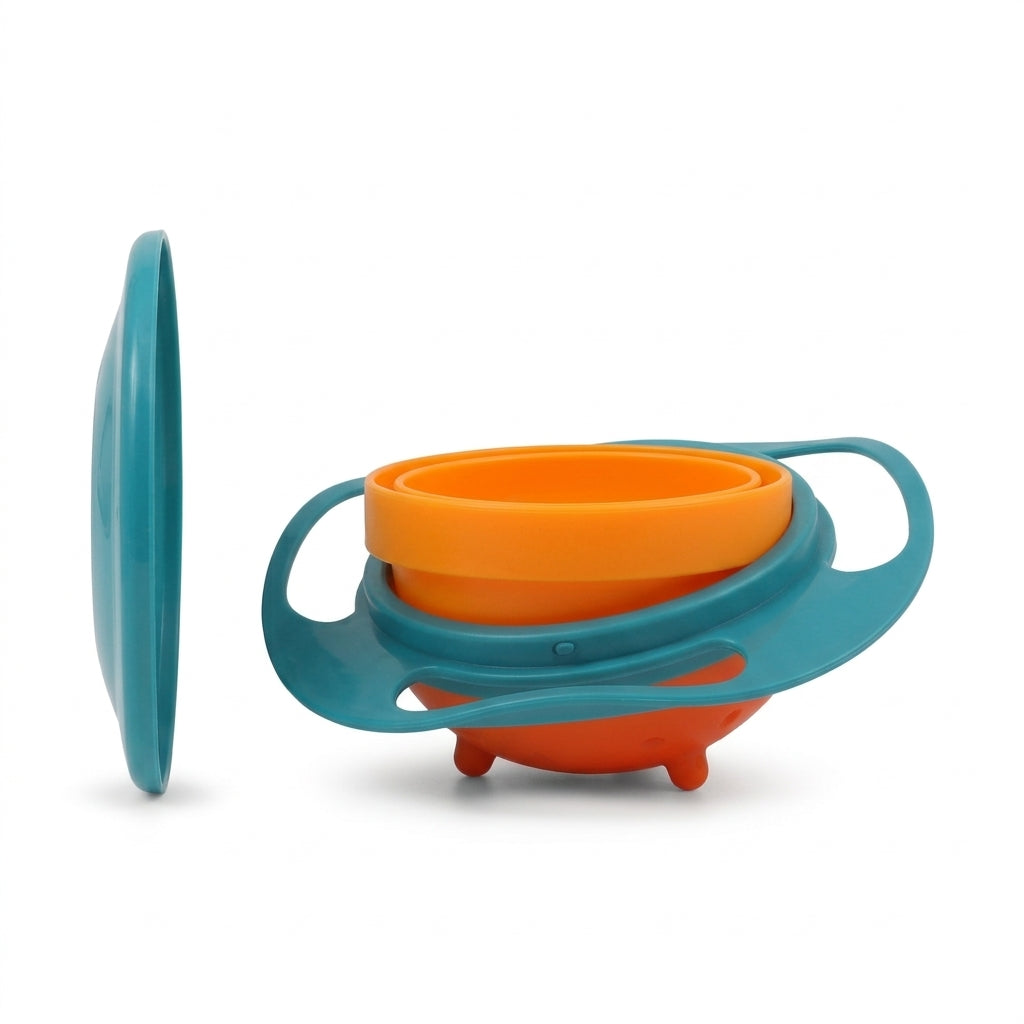BABY UNIVERSAL GYRO BOWL ORANGE