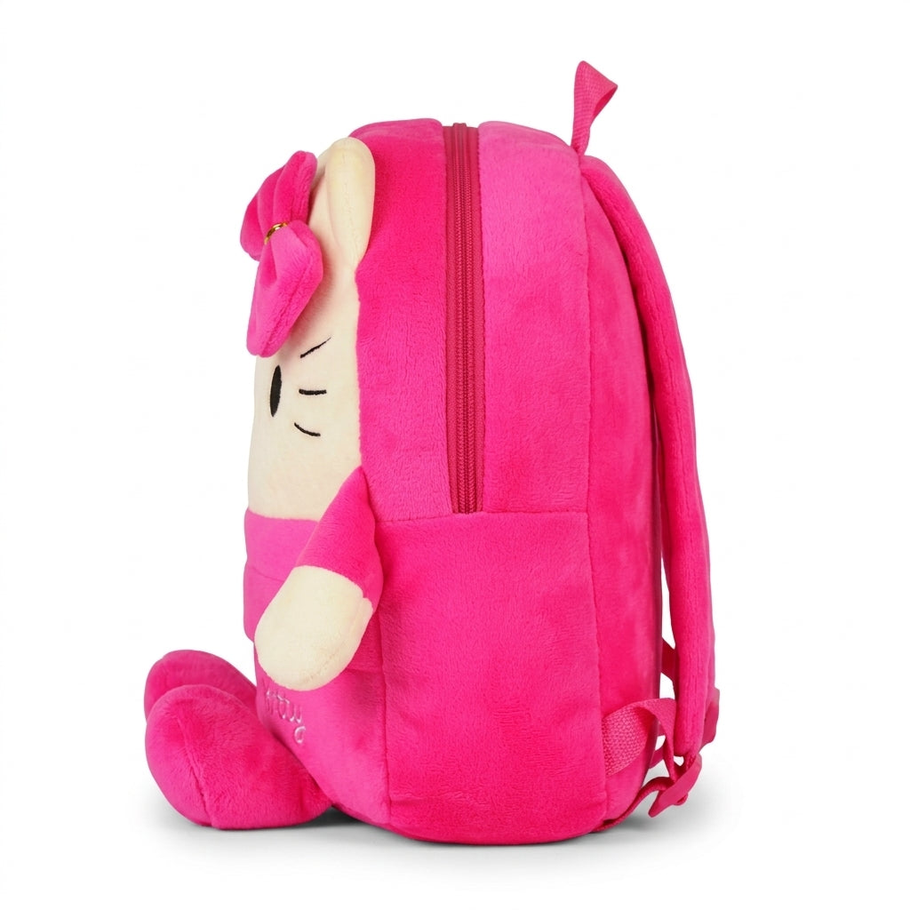 ULTIMATE HELLO KITTY 2 IN 1 SOFT TOY & SHOULDER BAG PINK AND SKY BEIGE EDITION