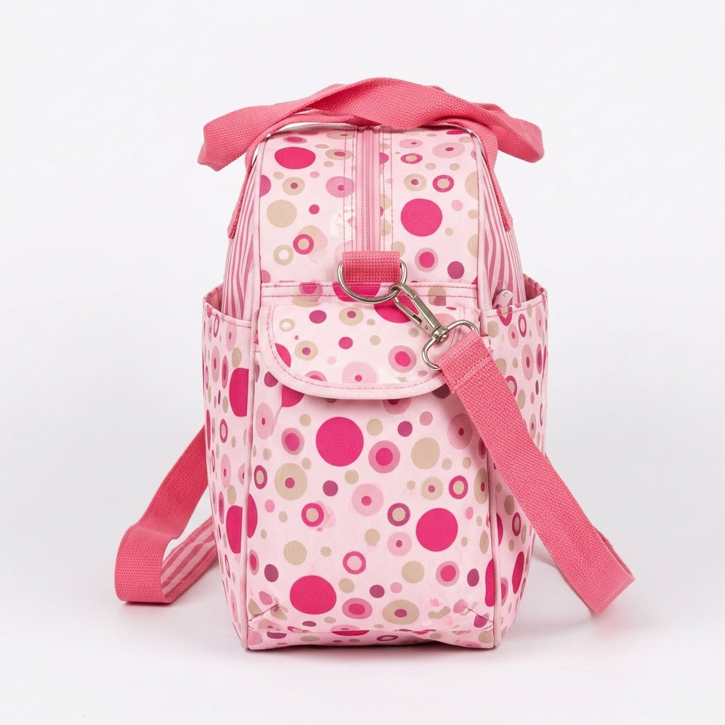 Baby Bag Kingdom Printed Pink