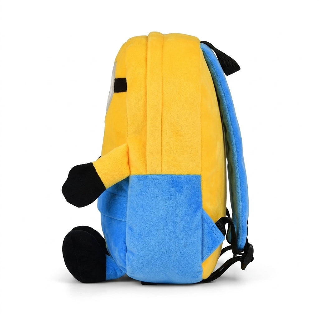 ULTIMATE MINIONS 2 IN 1 SOFT TOY & SHOULDER BAG YELLOW AND SKY BLUE EDITION