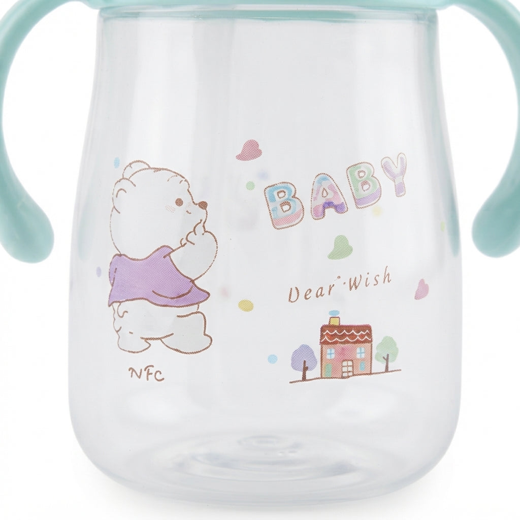BABY STRAW SIPPER WINGS CYAN