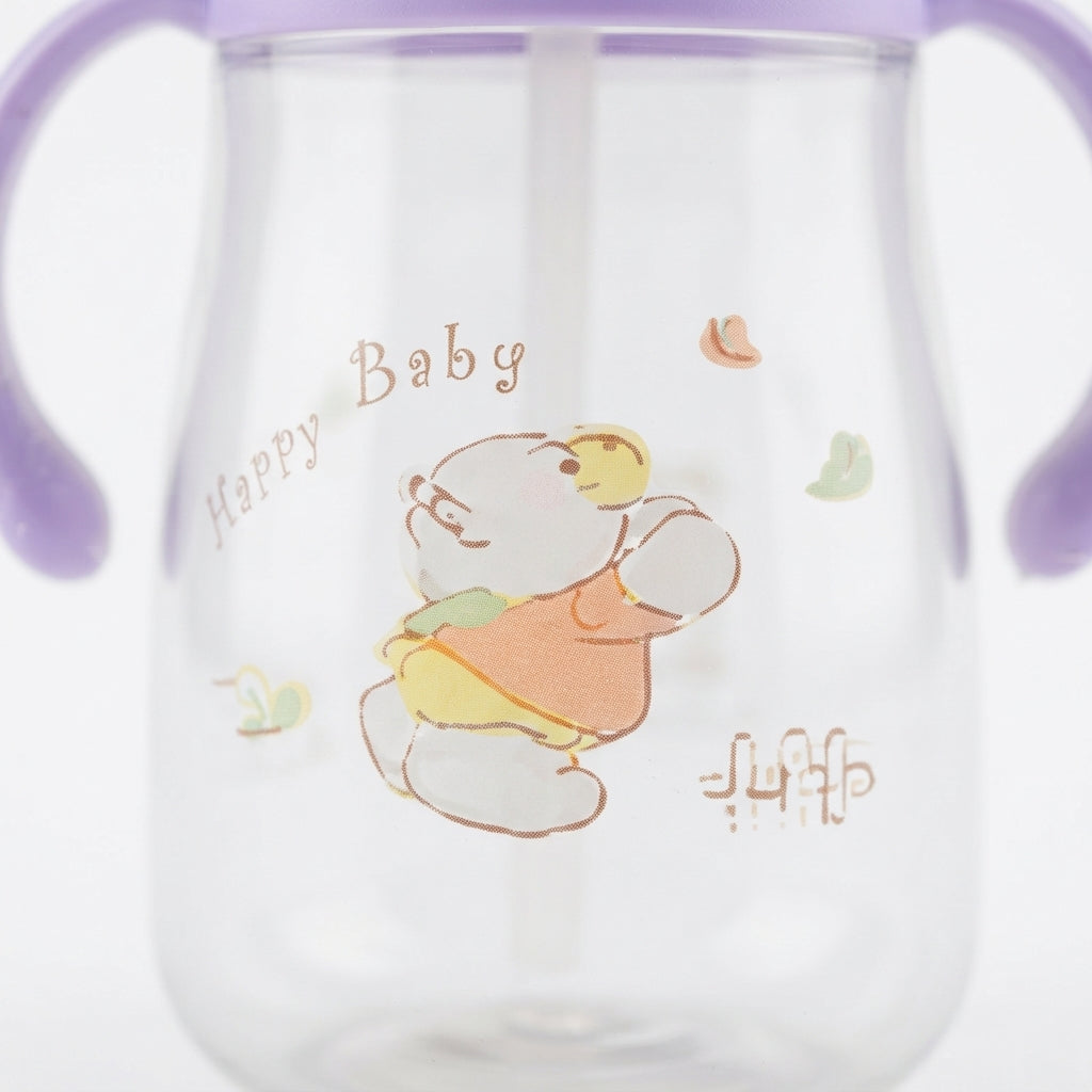 BABY STRAW SIPPER WINGS PURPLE