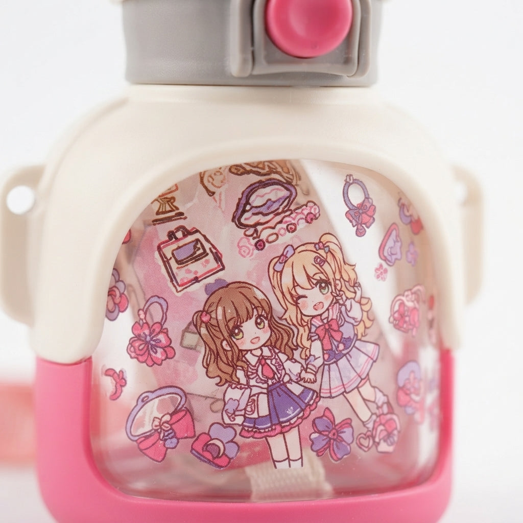 BABY STRAW SIPPER PINK CUTIE