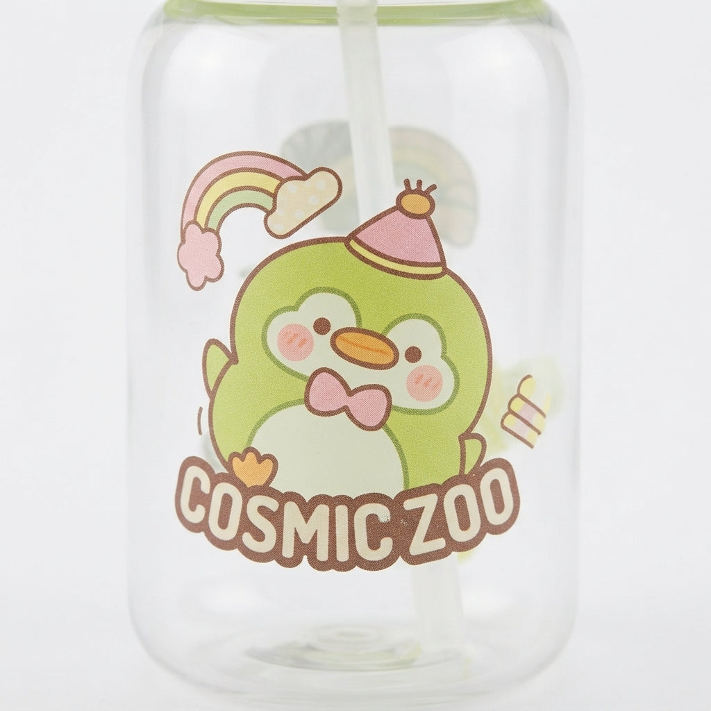 BABY STRAW SIPPPER PENGUIN GREEN