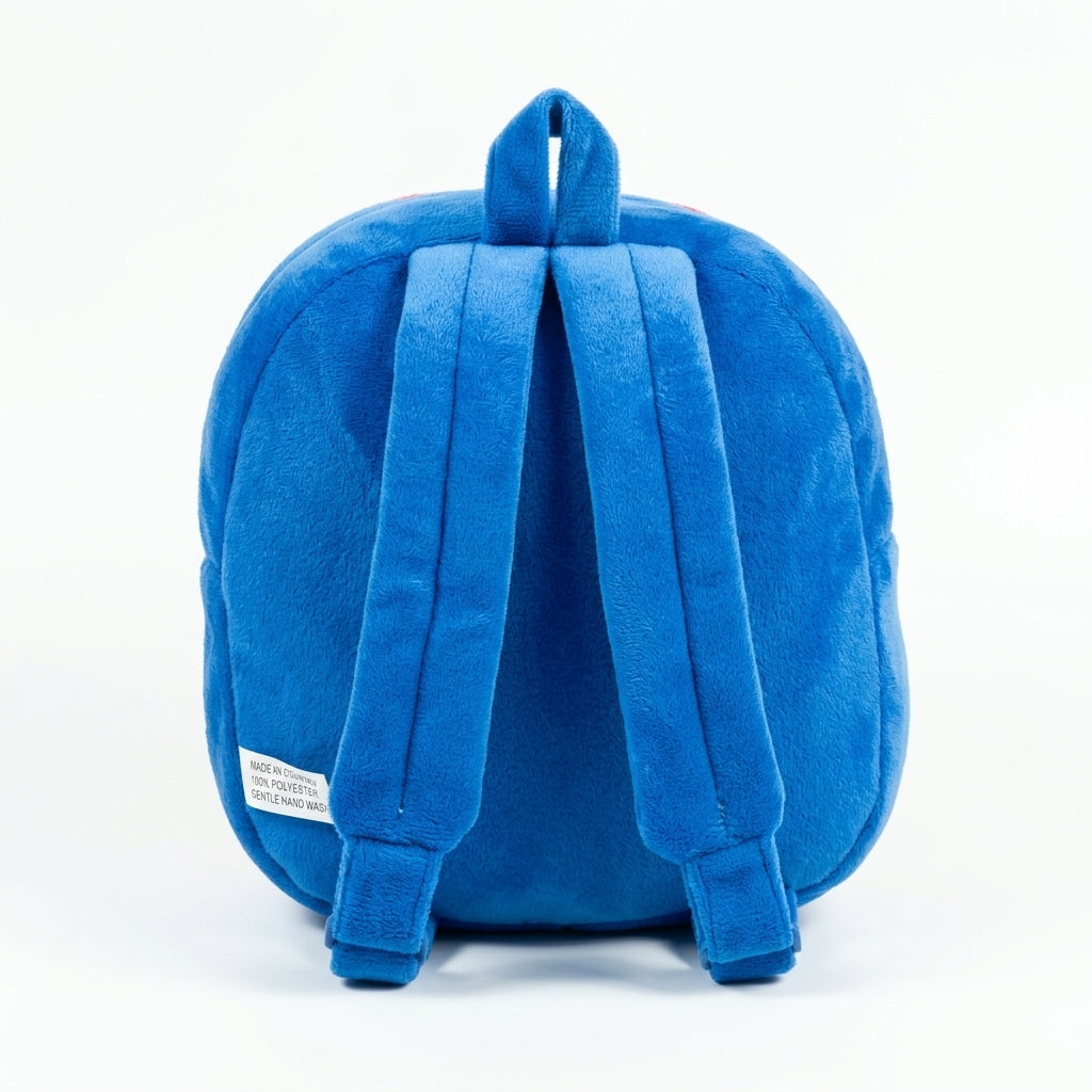 PREMIUM SPIDER MAN RED BACKPACK FOR KIDS ULTRA-SOFT VELVET