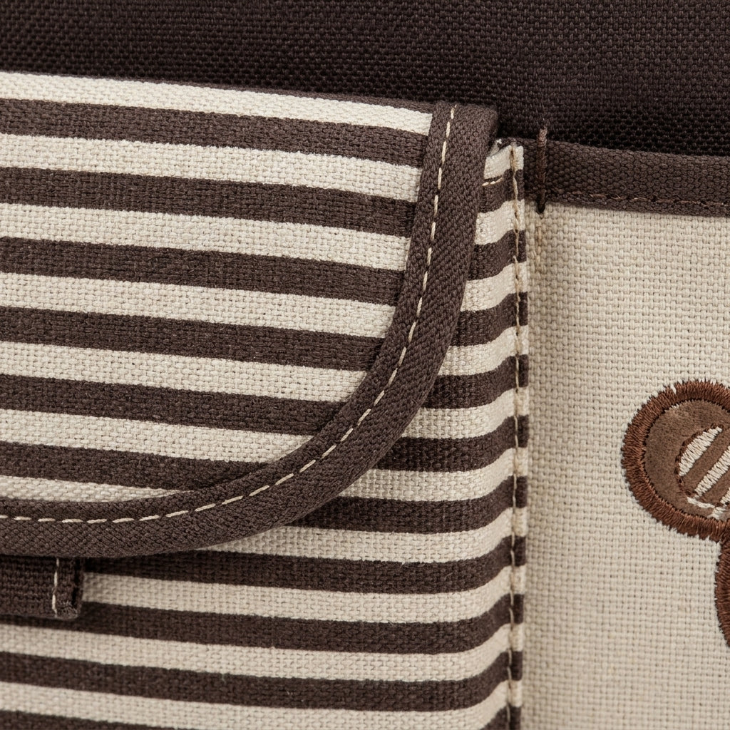 Baby Bag China Double Bear Brown