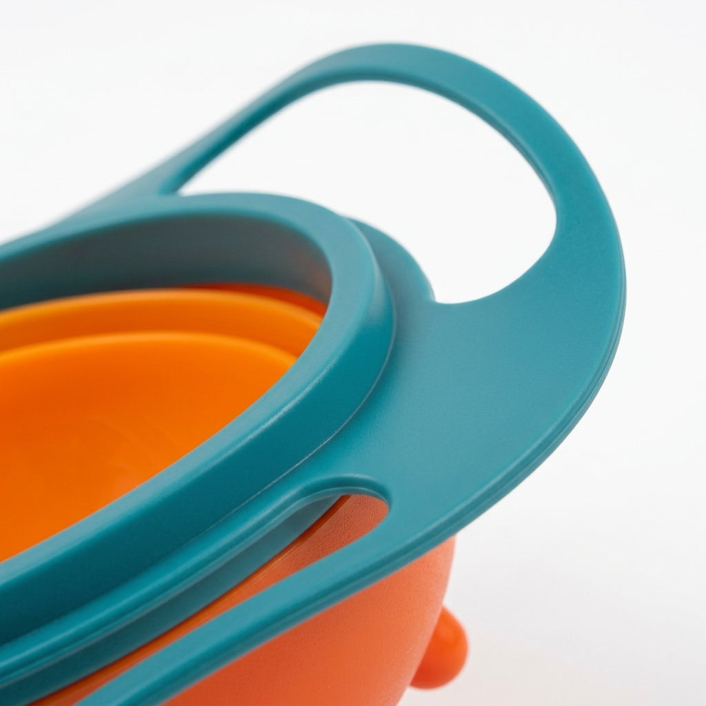 BABY UNIVERSAL GYRO BOWL ORANGE