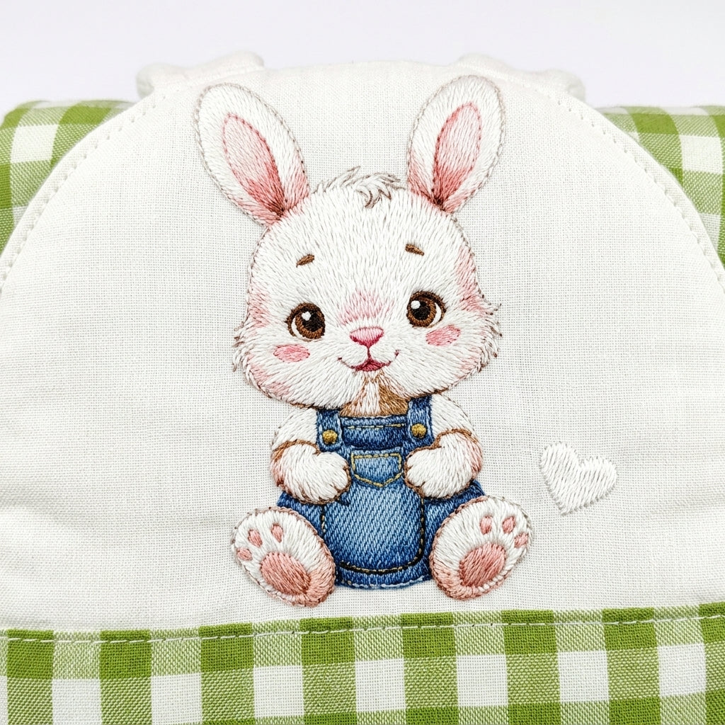 AIFEIER BABY CHARACTER PILLOW GREEN