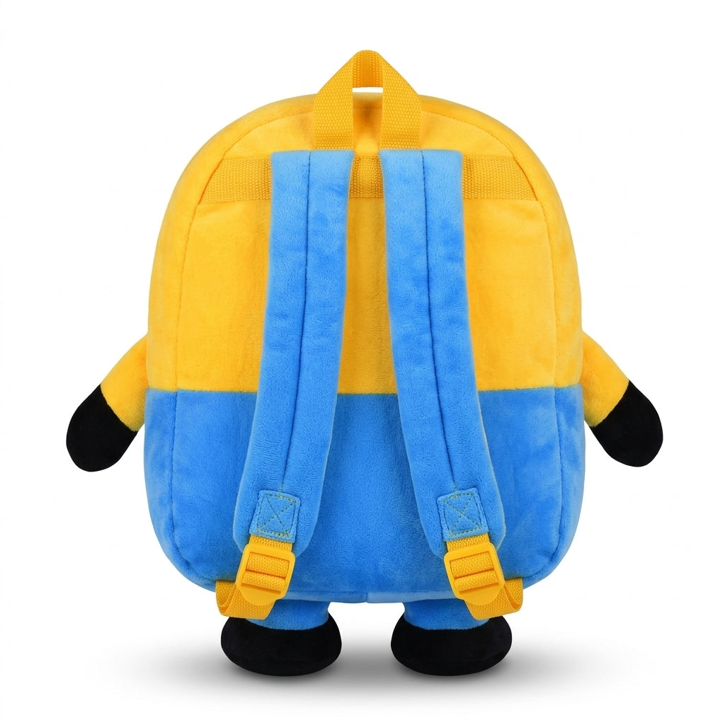 ULTIMATE MINIONS 2 IN 1 SOFT TOY & SHOULDER BAG YELLOW AND SKY BLUE EDITION
