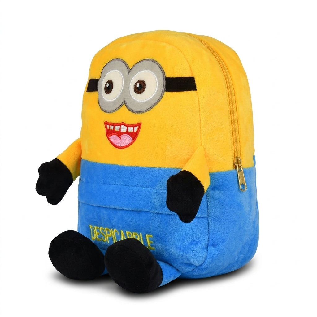 ULTIMATE MINIONS 2 IN 1 SOFT TOY & SHOULDER BAG YELLOW AND SKY BLUE EDITION