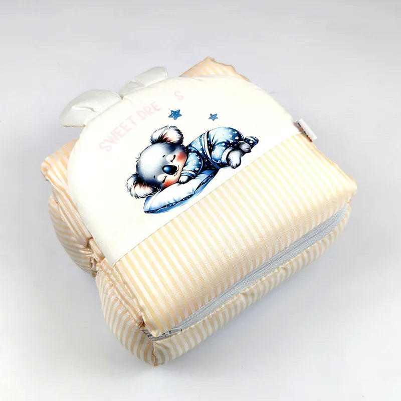 AIFEIER BABY CHARACTER PILLOW PEACH
