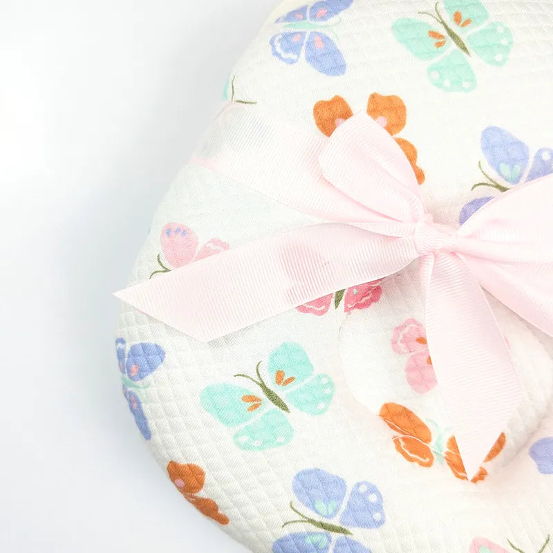 AIFEIER PREMIUM BREATHABLE BABY HEAD SHAPING PILLOW BUTTERFLY DREAMS - image 2