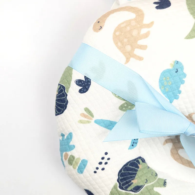 AIFEIER PREMIUM BREATHABLE BABY HEAD SHAPING PILLOW CUTE DINO PRINT - image 2