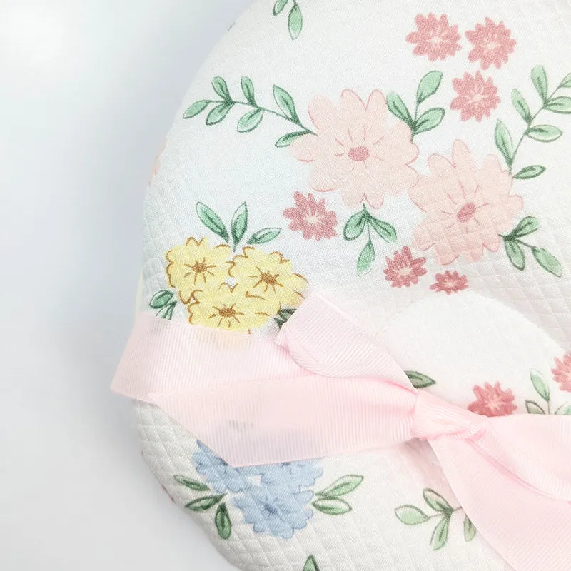 AIFEIER PREMIUM BREATHABLE BABY HEAD SHAPING PILLOW FLORAL PRINT - image 2