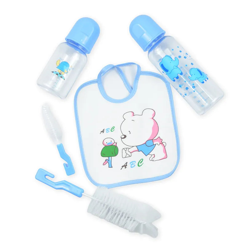 ALGO BABY FEEDER SET 5PCS BLUE