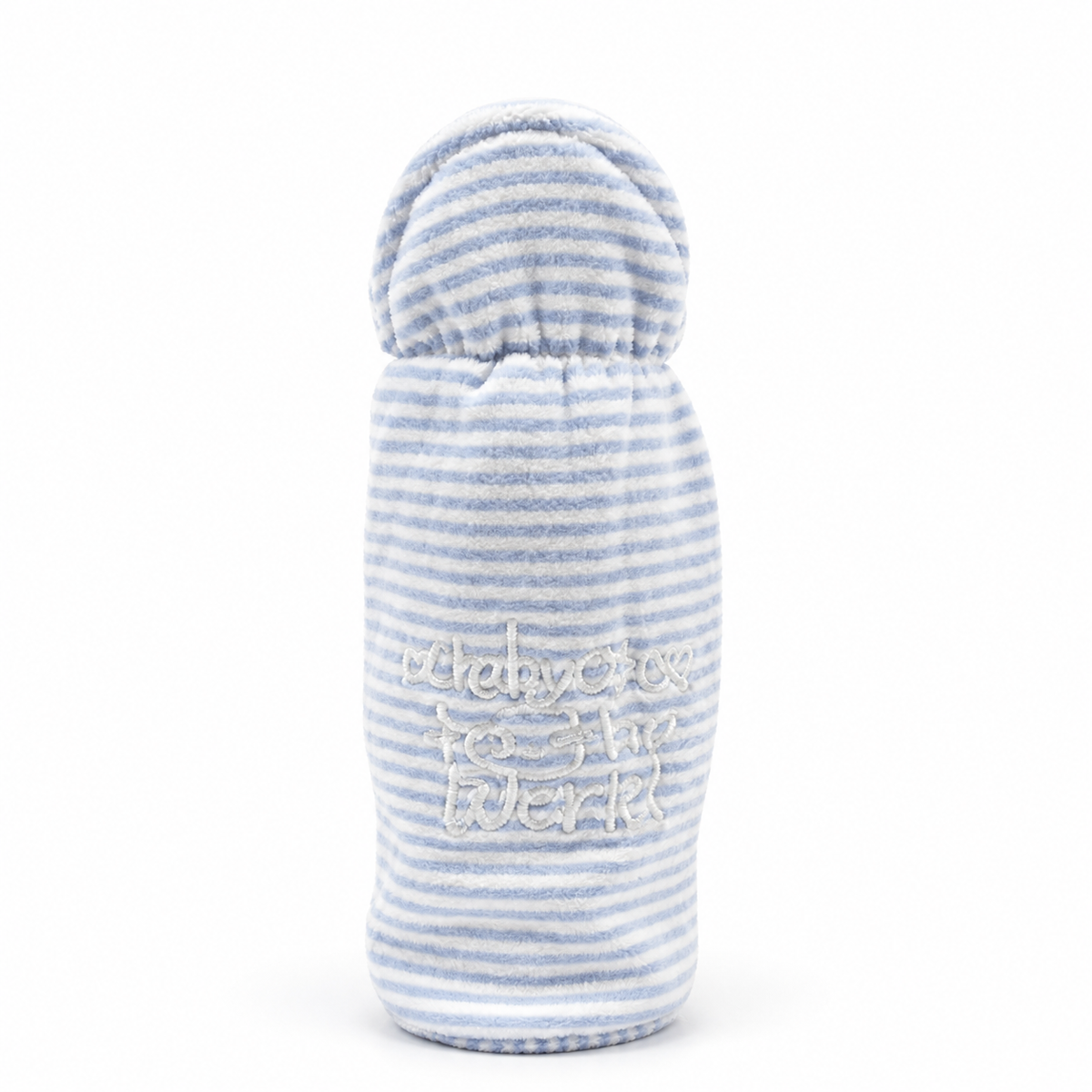 BABY FEEDER COVER WELCOME TO THE WORLD BLUE LITTLE HOME