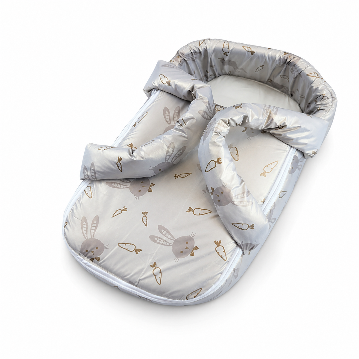 Kidzo Baby Carry Coat Printed Golden