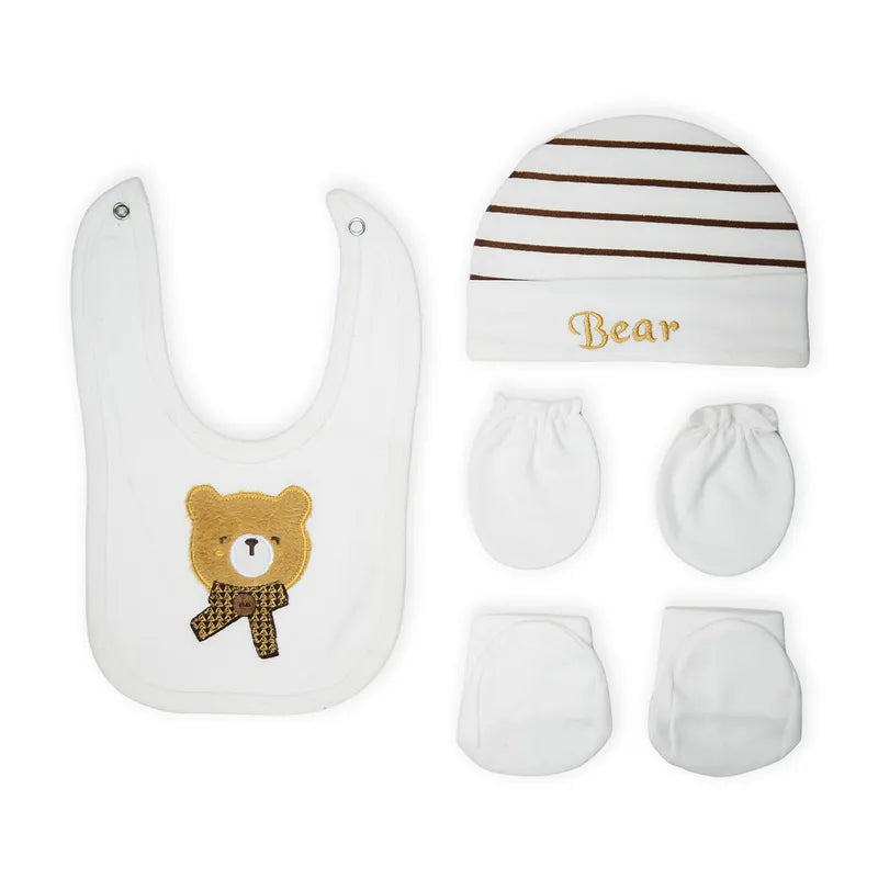 BABA STARTER SET 7 PIECES EMB BEAR BROWN - image 5