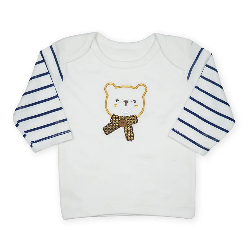 BABA STARTER SET 7 PIECES EMB BEAR NAVY BLUE - image 4