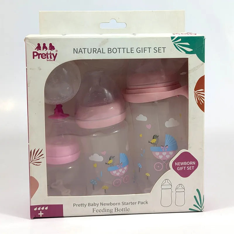 BABY 3PC FEEDER SET PINK