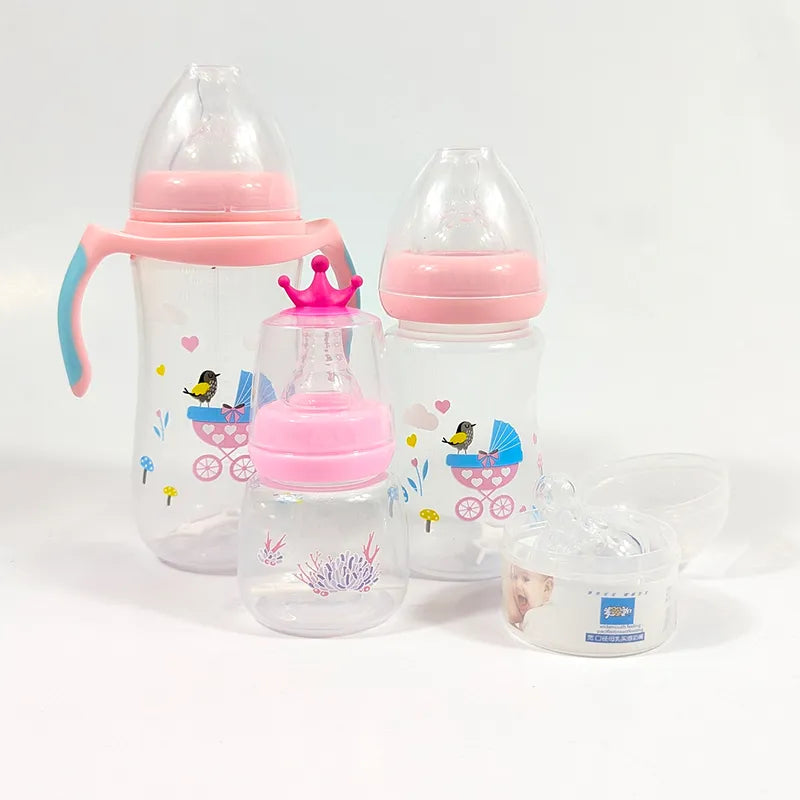 BABY 3PC FEEDER SET PINK - image 2