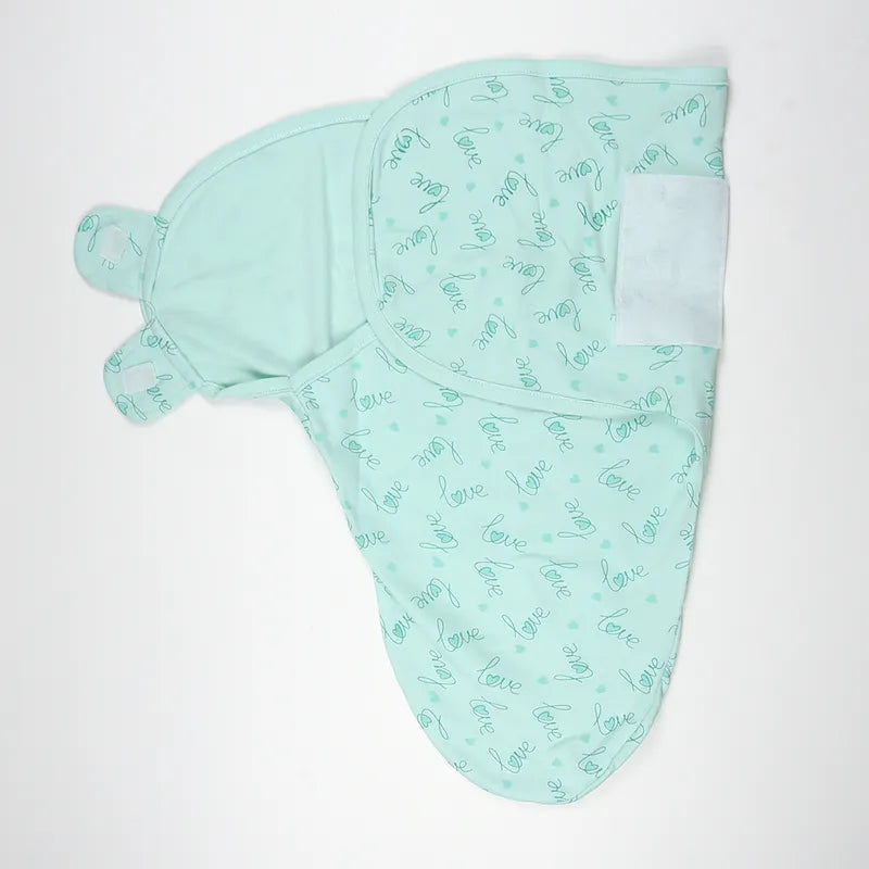 BABY ADJUSTABLE SWADDLE BOX GREEN KIDZO - image 2