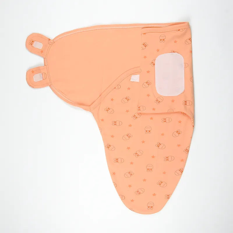 BABY ADJUSTABLE SWADDLE BOX ORANGE KIDZO - image 2