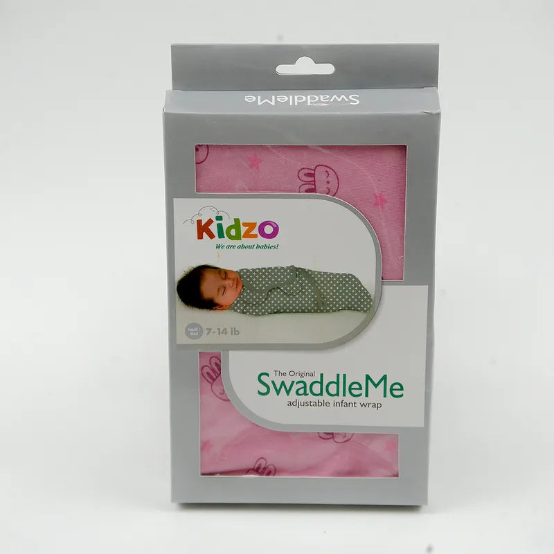 BABY ADJUSTABLE SWADDLE BOX PINK KIDZO - image 4