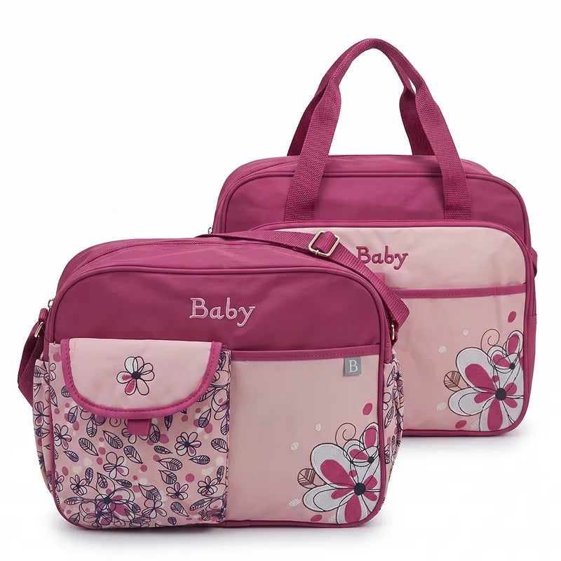 BABY BAG CHINA DOUBLE BEAR PINK