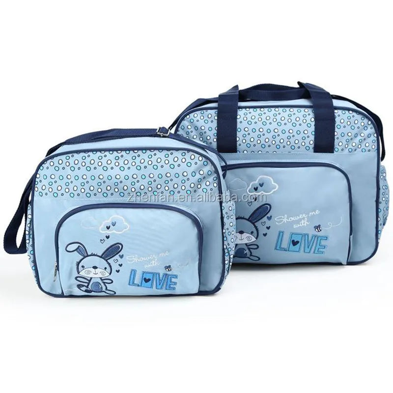BABY BAG CHINA DOUBLE LOVE BLUE