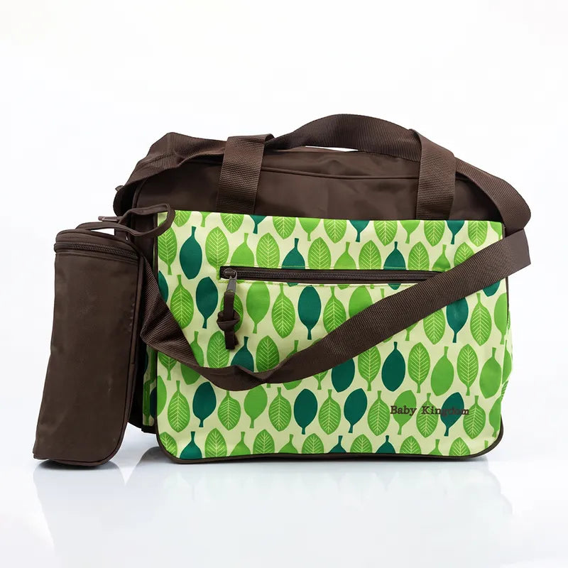 BABY BAG KINGDOM PRINTED GREEN