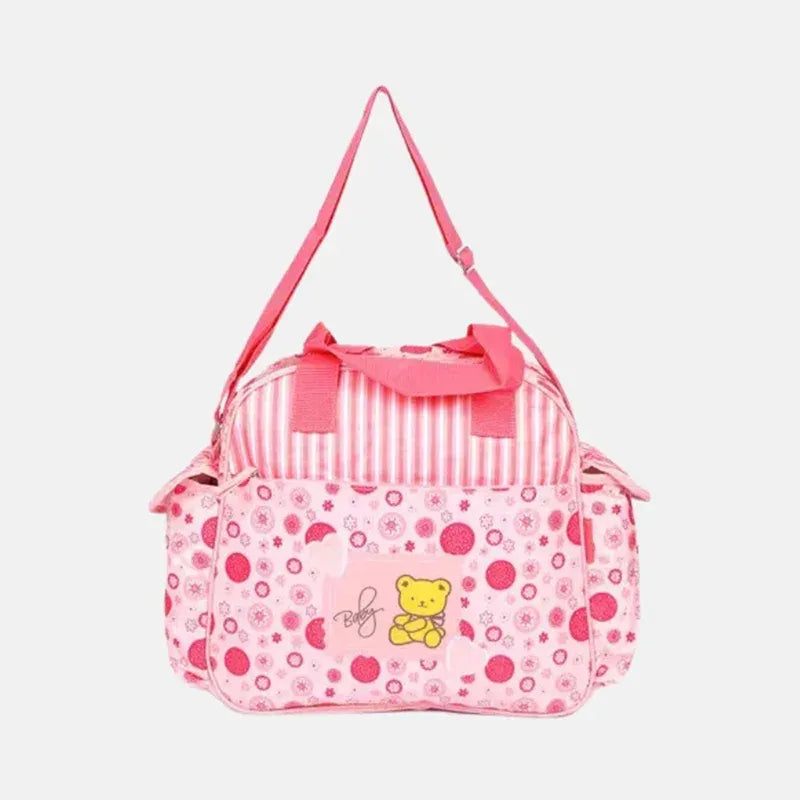 BABY BAG KINGDOM PRINTED PINK