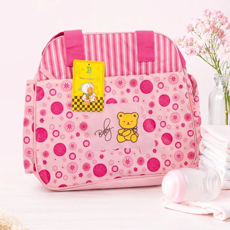 BABY BAG KINGDOM PRINTED PINK - image 2