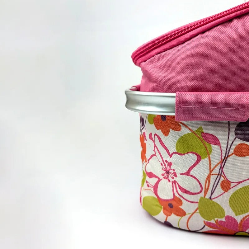 Baby Basket Steel Single Handle Pink – additional product view 2 of 2