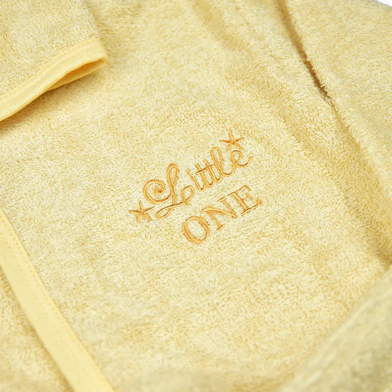 ULTRA SOFT HOODED BABY BATH GOWN SKIN 12-18 MONTHS - image 2