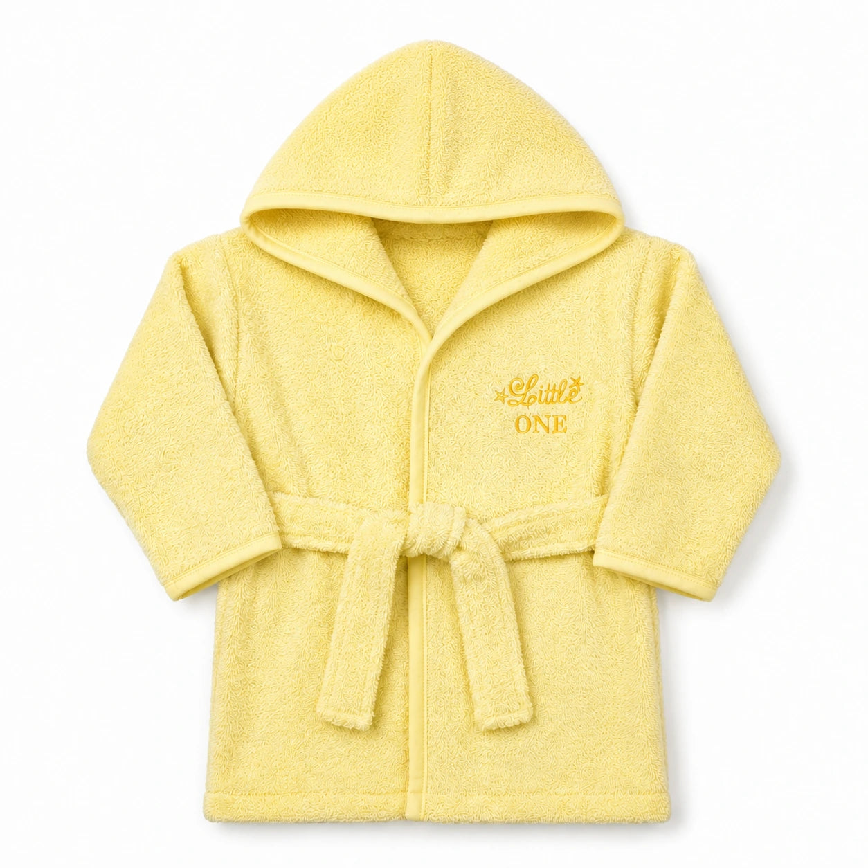ULTRA SOFT HOODED BABY BATH GOWN SKIN 12-18 MONTHS