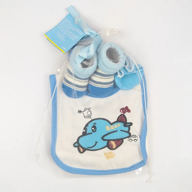 Baby Bib Set 3pcs Set Aeroplane Carters – additional product view 2 of 2