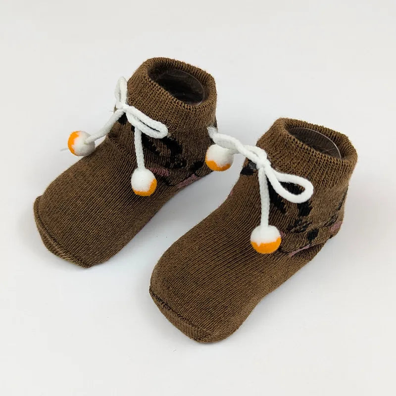BABY BOOTIES BROWN SUNNY BABY