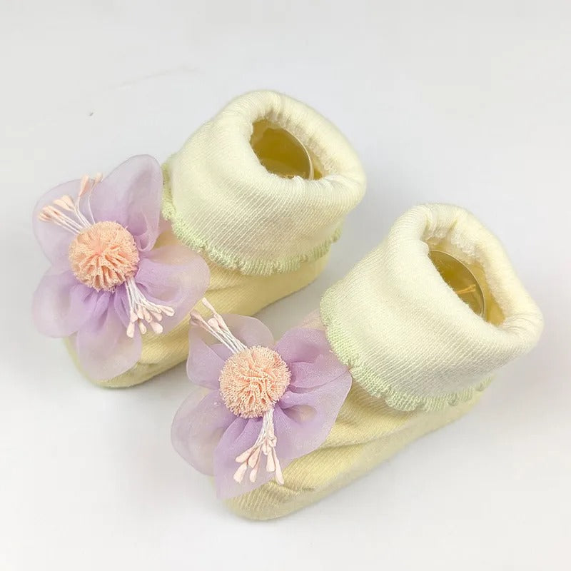Purple booties QA color