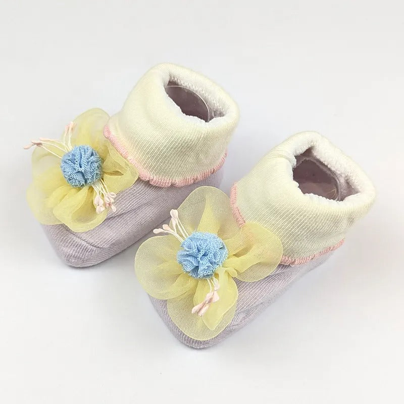 Yellow booties QA color