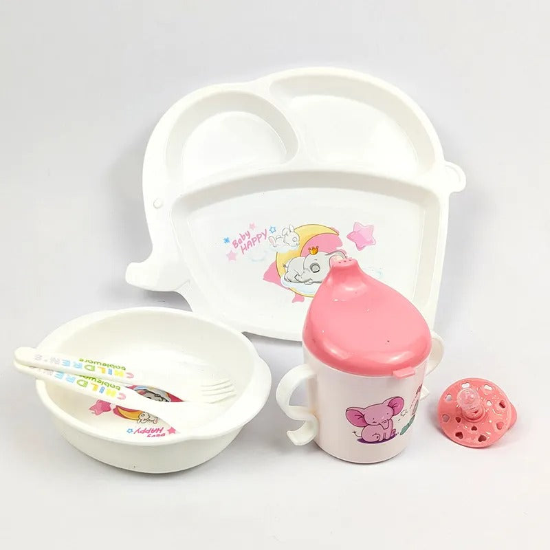 Pink Baby Feeding Bowl Set – additional product view 2 of 3