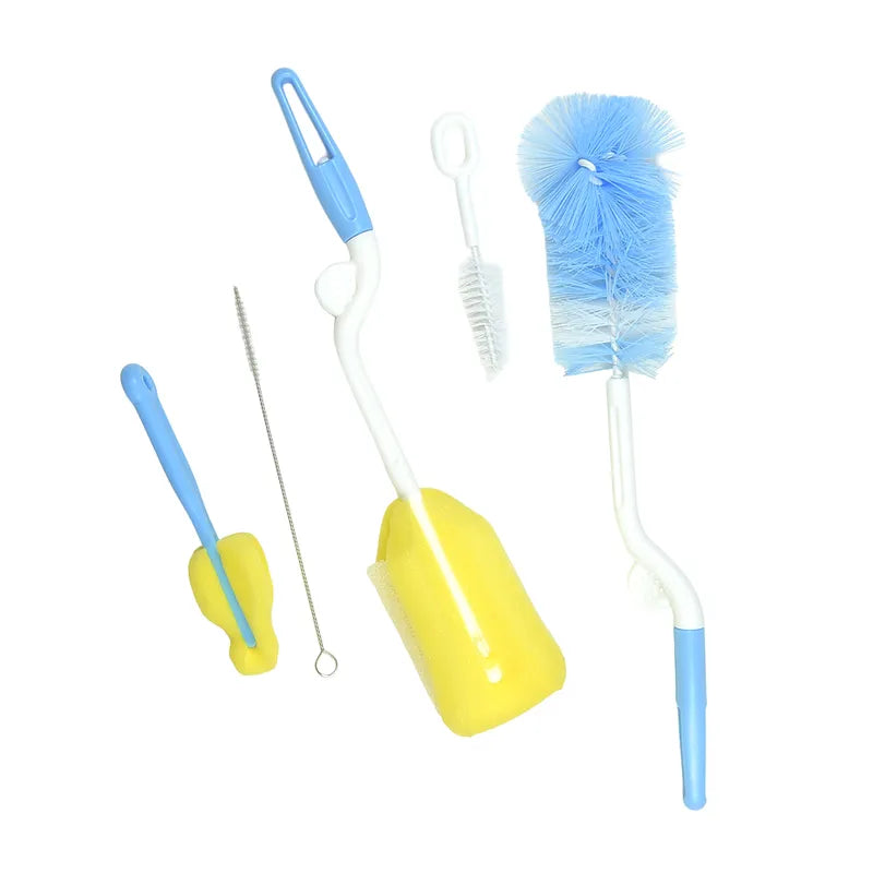 BABY BRUSH SET 5PCS BLUE MINITREE