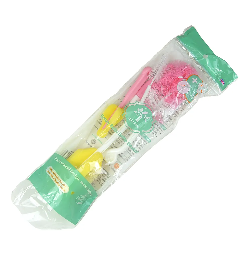BABY BRUSH SET 5PCS PINK MINITREE - image 2