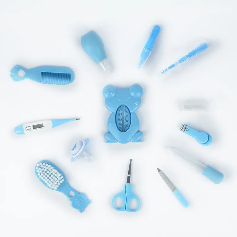 BABY CARE SET 13PCS BOX BLUE